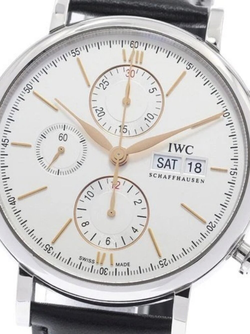 IWC SCHAFFHAUSEN Portofino IW391031 Day-Date Chronograph Automatic Men's _955744